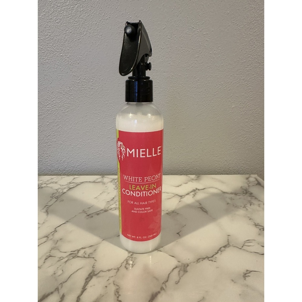 Mielle White Peony Leave-In Conditioner. All Hair Types. New. 8oz